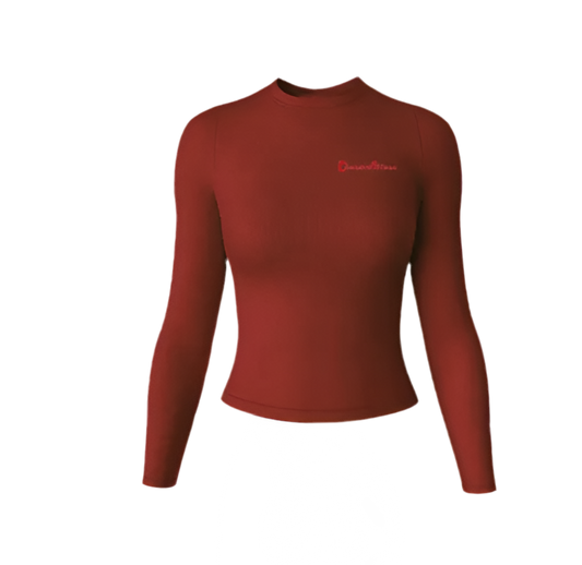 Burgundy Long Sleeve